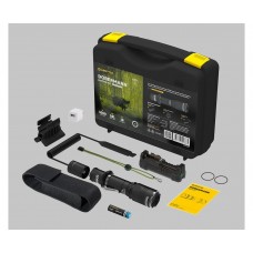 Фонарь тактический Armytek Dobermann Hunting Kit (Холодный свет) 1050 лм (фонарь+ 18650+ЗУ+ выносная кнопка+ магнитное подствольное крепление+ сетевой адаптер)